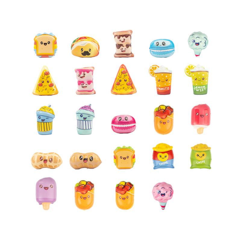 Little Octopus Ice Cream Squeeze Toy - Slow Rebound PU Foam for Stress Relief and Fun