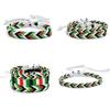 Unique Arab Inspired Cotton Wristband Adjustable Handchain Handmade Multicolor Wristchain Ornament for Trendy Outfits