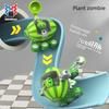 Plants Zombies Vs Melon Melon Pult Peashooter Robot Plastic Gift Construction