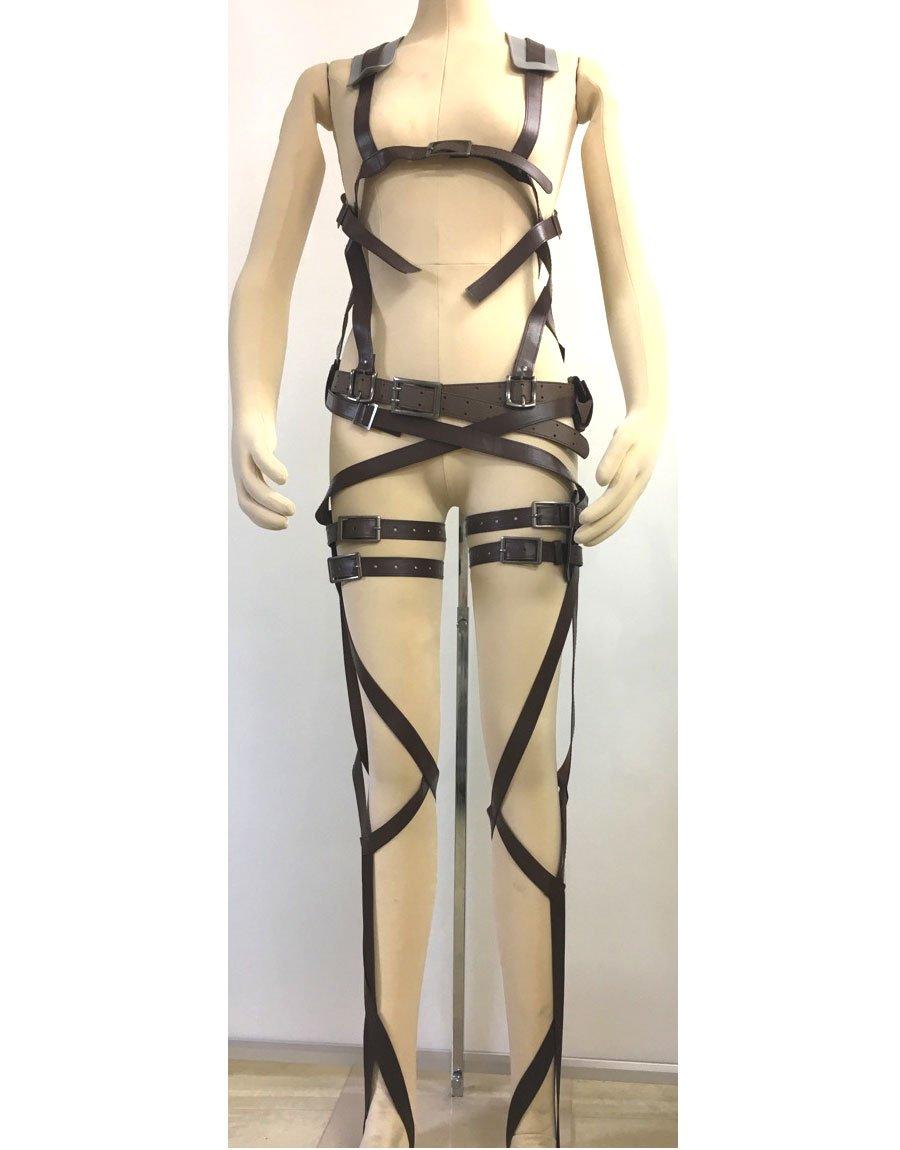 

Костюм для косплея «Атака титанов», ремень во весь корпус Разведкорпуса, унисекс, один размер подходит всем