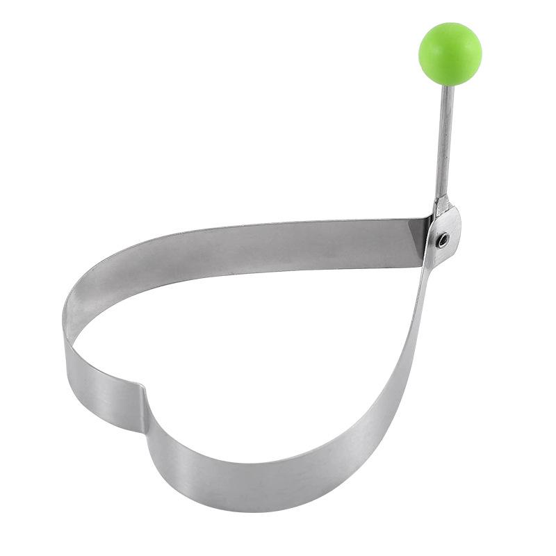 Non-stick Stainless Steel Egg Molds: Bear, Round, Heart-shaped Rings for Fried Eggs
