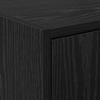 Bathroom Cabinet with Door Black Oak Effect 63 x 29 x 55 cm