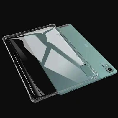 Hava Yastıkları Darbeye Dayanıklı Koruyucu Kılıf Lenovo Tab P12 Kılıfı Şeffaf Yumuşak TPU Arka Kabuk Lenovo Xiaoxin Pad Pro 12.7 inç 2023