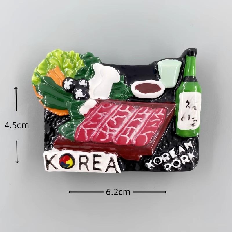 

Korea Fridge Stickers Jeju Travel Souvenirs South Korea Fridge Magnets Home Decoration Wedding Gifts