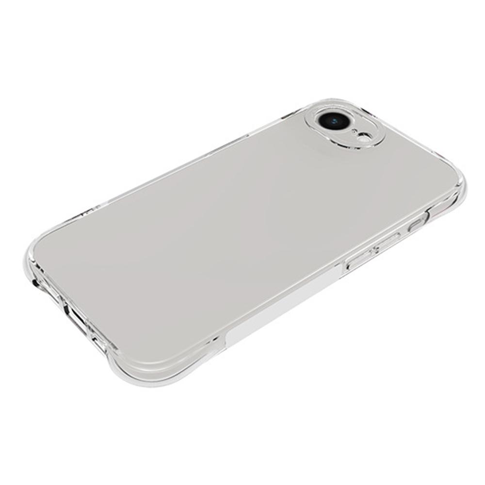 

For iPhone 16e TPU Phone Case Non-Slip Transparent Mobile Phone Cover Style A