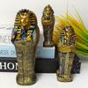 Ancient Egypt Mummy Ornament Tutankhamun Coffin Pharaoh Handicraft Mysterious Pyramid Attraction Travel Souvenir Decoration Gift