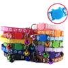 Pink Breakaway Cat Collar with Bells, 2 Pack Break Away Kitten Collar with Bells, Female Cat Collar for Girl Cats Kitty