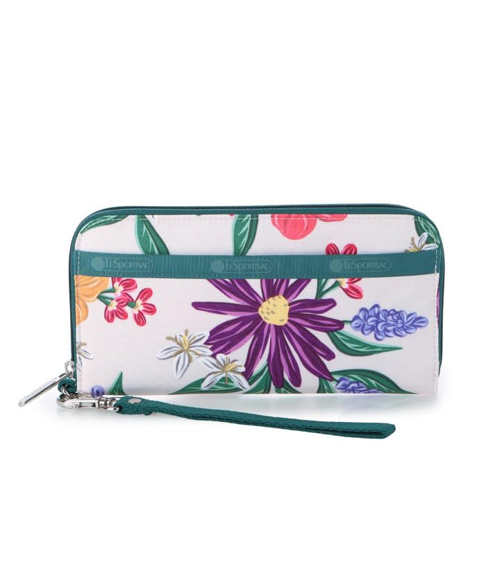 

Официальный кошелек TECH WALLET Graphic Floral Ivory [LeSportsac] WRISTLET/3462