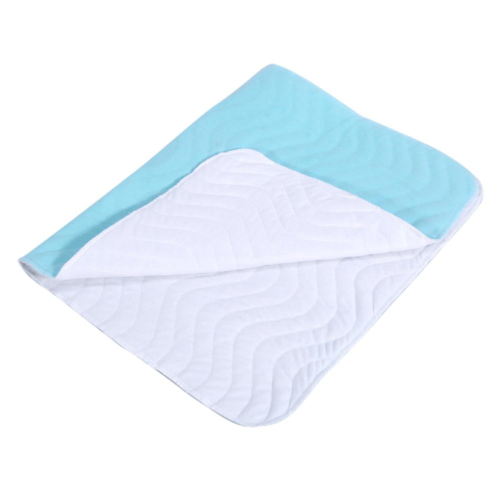 1PC Super Absorbent Washable Urine Incontinent Mat Breathable Nursing Pad(L)