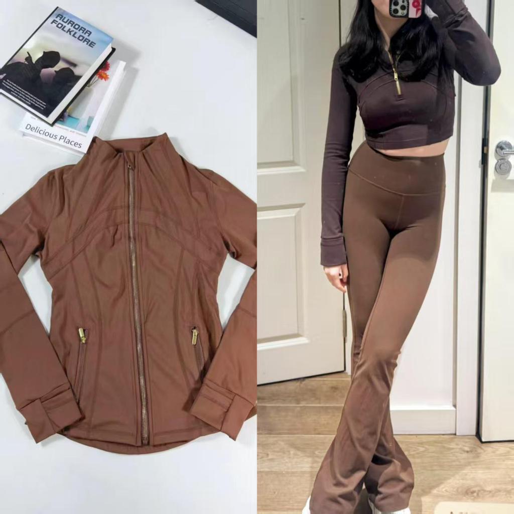 Uarun Women's Super High Waist Flare Yoga Pants - High Elastic, Nude Feel Running Tights