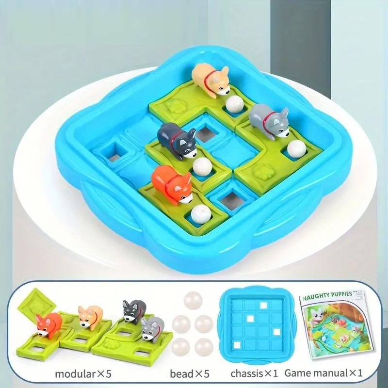 

Настільна гра для дітей Тренування логічного мислення Інтерактивна гра Монтессорі для батьків і дітей Іграшки-головоломки для подарунків на день народження та Різдво