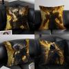 Anime Cartoon High School DxD Pillow Case Anti-dustmite Pillowcase Invisible Zipper Silky Short Plush Sofa Cushion Cover