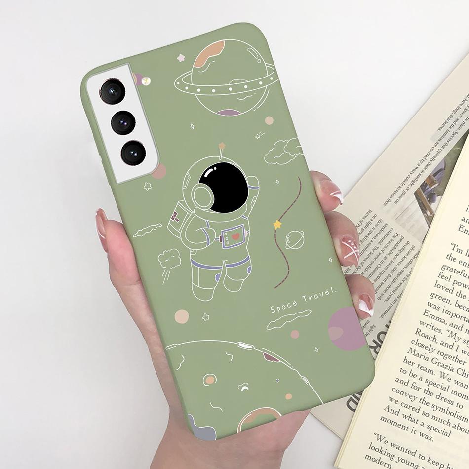 For Samsung Galaxy S21 Plus Ultra FE 5G Case Cute Painted Silicone Soft Protective Phone Cover for SamsungS21 S 21 FE Plus Ultra