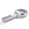 With 21 LED Light Magnifying Glass 8X Lighted Magnifying Glass Handheld Illuminated Magnifier Reading Magnifying Glass