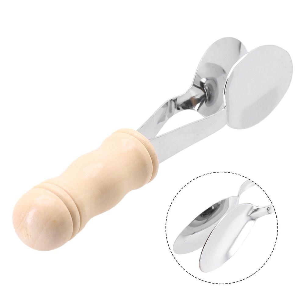 20CM Musical Spoons Wooden Handle Spoon Musical Instrument Percussion Instrument Accessories