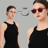 52605 Color-Changing Sunglasses: Luxury Metal Eyeglass Frame with Dynamic Color-Changing Lenses