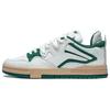 New LiNing Slip Resistant Cushioning Low Top Skateboard Shoes Men's White Green AECT035-2
