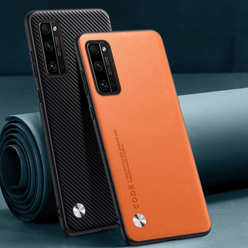 Luxury PU Leather Case For Honor 30 Pro Plus Back Cover Silicone Shockproof Protection Phone Case For Honor 30 Pro+ Honor30 Pro