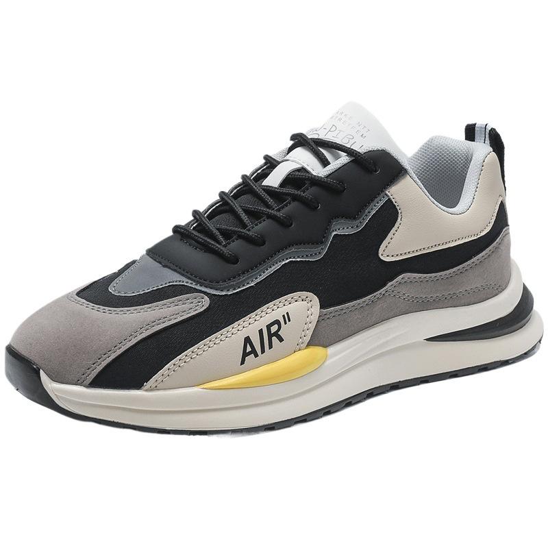 Spring New Breathable Casual Forrest Gump Running Sports Shoes Trendy Versatile Platform Men's Trendy Shoes