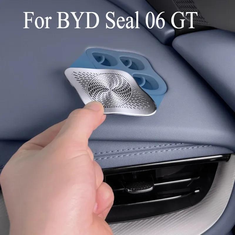 For BYD Seal 06 GT trument Panel Air Outlet Masks Both Sides Stainless Steel Protective Cover Car Automobiles Accessories