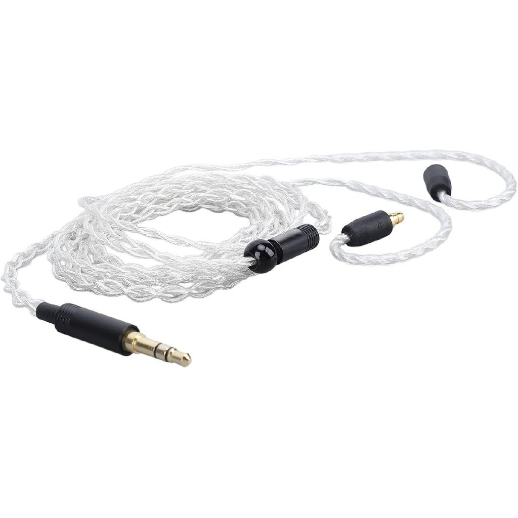 Earphone Cable, for IE100 Pro, for IE400 Pro, for IE500 Pro Headphone Sound Wire 1.2m / 3.94ft Headphone Upgrade Replacement Cable 3.5mm Stereo Plug