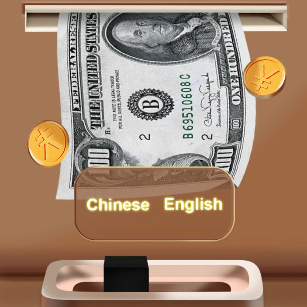 Blocare cu parolă Cutie seif bancar Amprentă digitală Bancomat Cutie economii Cutii de bani pentru copii Decor pentru casă