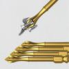 6PCS Screwdriver Bit Set Cross Screwdriver Drill Bit Industrial-grade Design