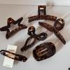 Retro Tortoiseshell Claw Clip: Elegant & Versatile Updo Hair Accessory for Women