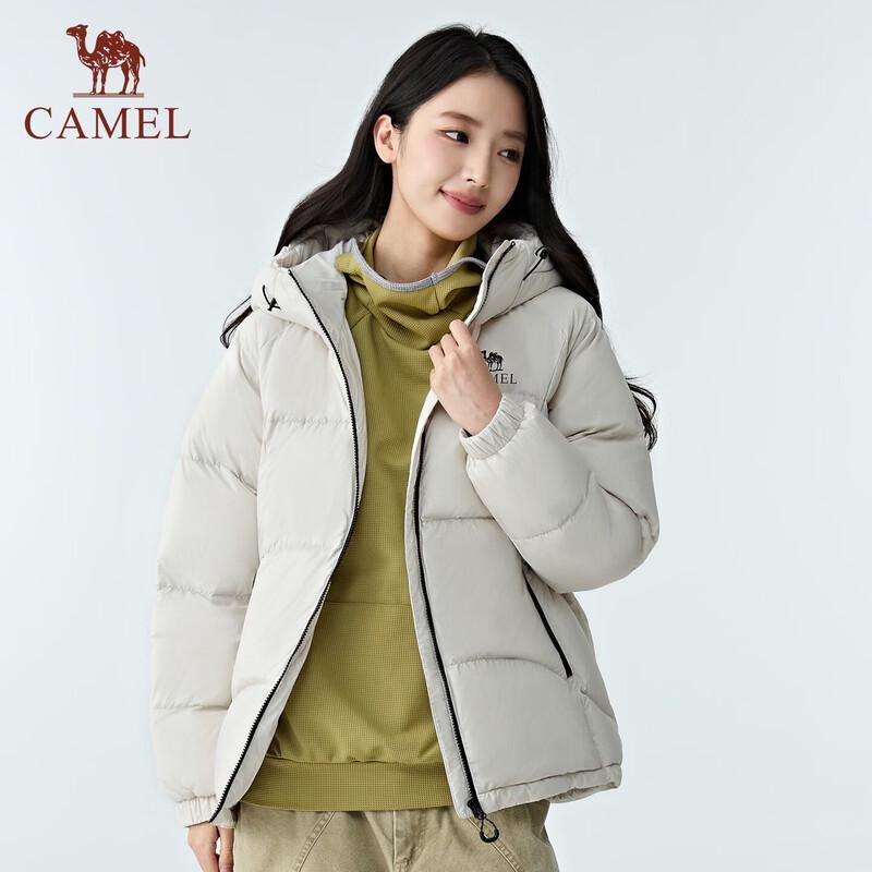 CAMEL Outdoor Hooded Down Jacket