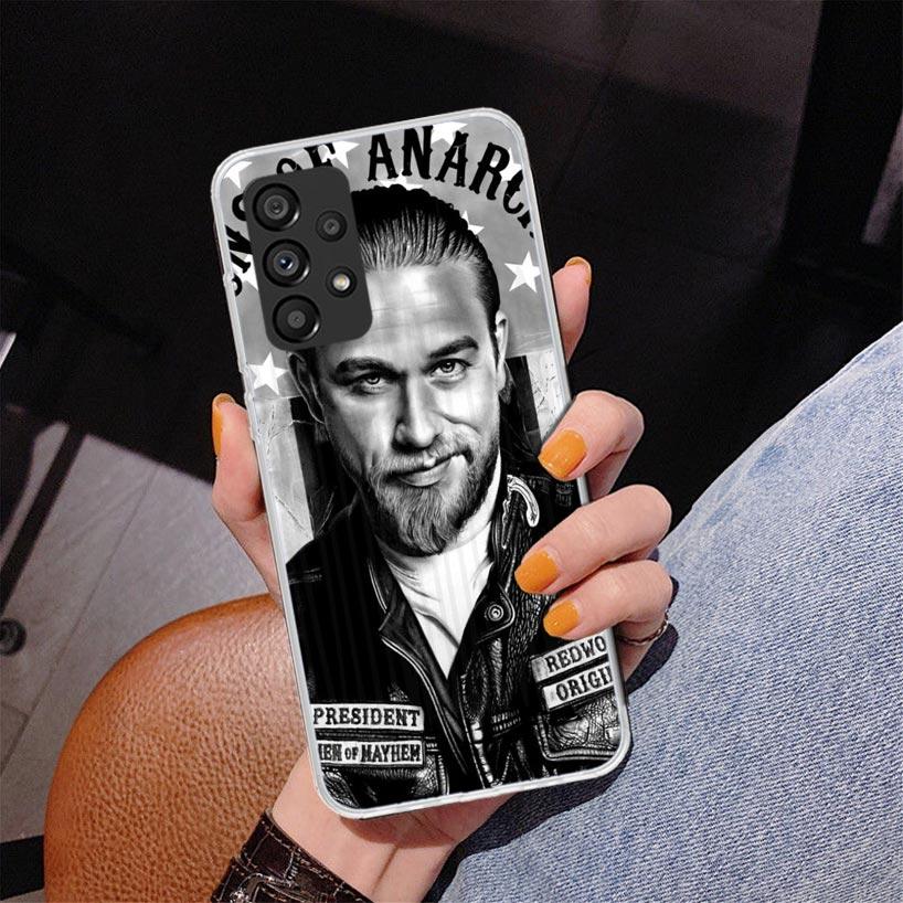 Sons Of Anarchy Black Phone Case For Samsung Galaxy A17 A16 A15 A14 A13 A57 A56 A55 A54 A53 A37 A36 A35 A34 A33 A26 A25 A24 A23