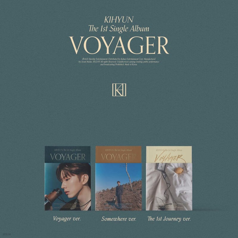 

Kihyun - VOYAGER [Randomly sent out of 3 types]