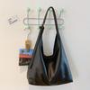 PU Women's Shoulder Bag Large Capacity Commute Shopping Bag Elegant Vintage Tote Bag  Travel