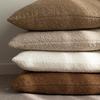 Textured Cushion Cover Boucle Cover, Cozy Throw Pillow Case, Decorative Solid Color for Sofa Couch Living Room Bedroom, 18 x Inch Cases