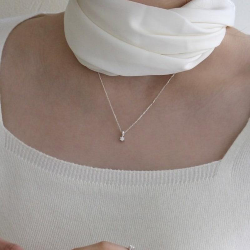 

adev Rachel necklace Silver