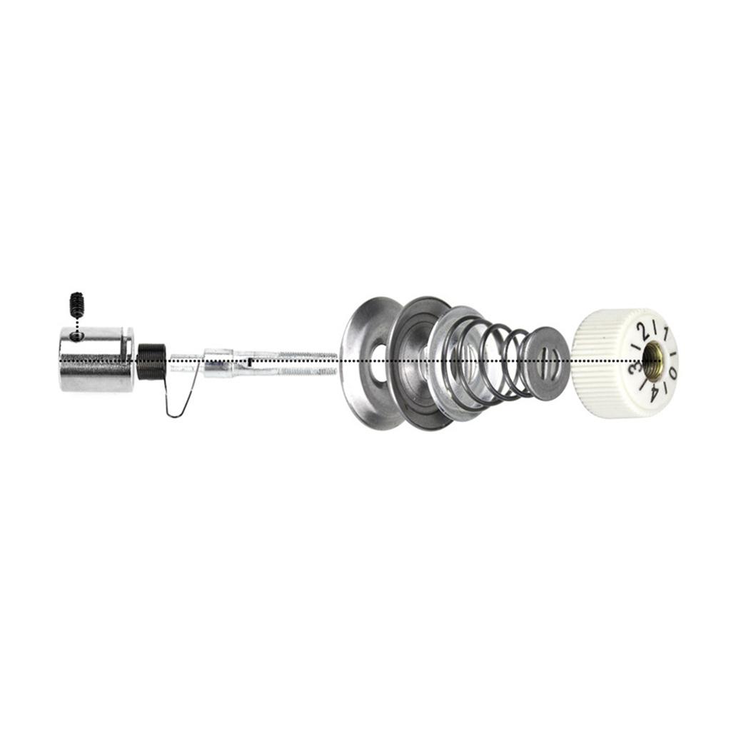 4 Stück Metall Fadenzugregler Industrie-Nähmaschine Fadenklemme Aufsatz Fadenzugregler Baugruppe