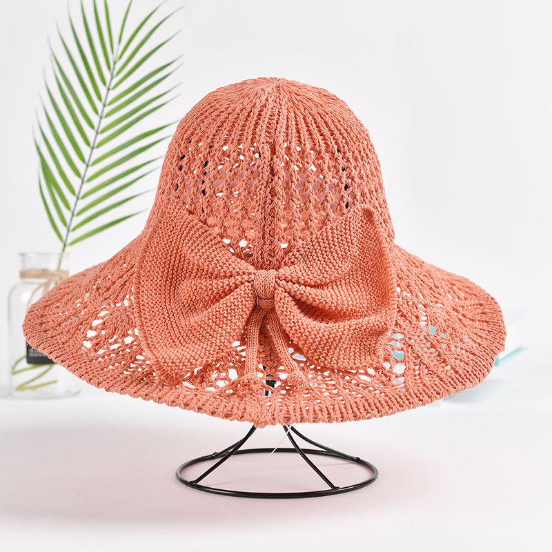 Breathable Sun Protection Fisherman Hat for Women Summer Sun Protection Beach UV Protection Foldable Cool Hat