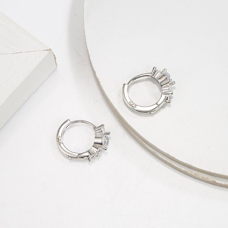 Small Earrings, Simple Temperament, Ear Buckles, Exquisite Daily Stud Earrings for Women