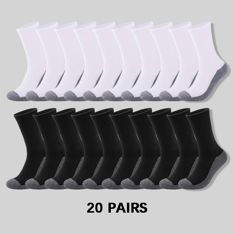 5/10/20 Paar Socken Herren Herbst Winter Verdicken Socken Mittellang Deodorant Schweißabsorbierend Lässige Sportsocken