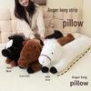Year of the Horse Plush Cushion Doll - Sleeping Horse Hug Toy for Girls