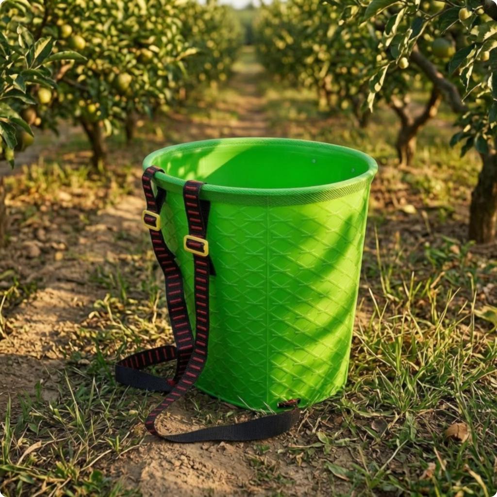 Backpack Basket Handsunrestricted Wearable for Harvesting
