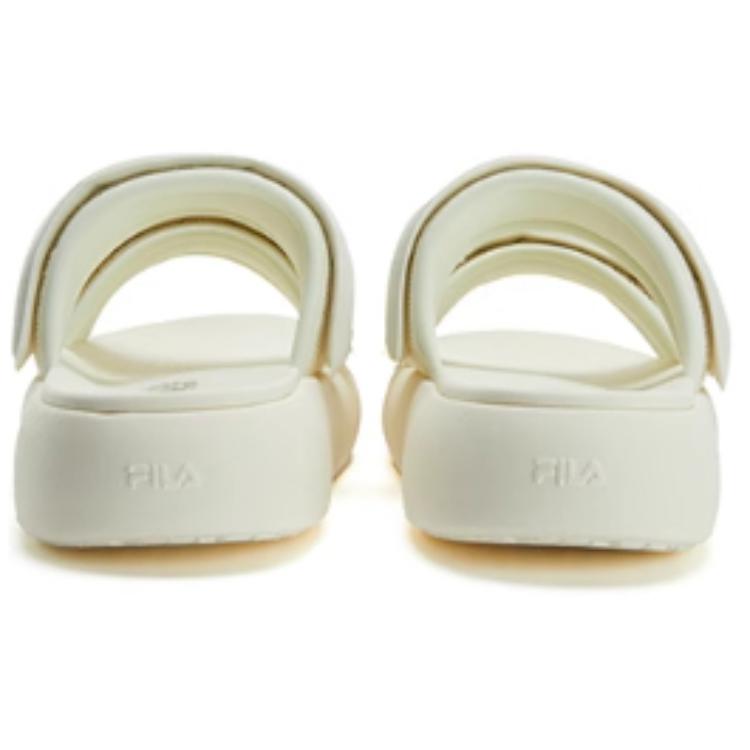 Fila Donut Fashion Versatile Simple Comfortable Slide Sandals Women Footwear Off-White F12W421505FAW