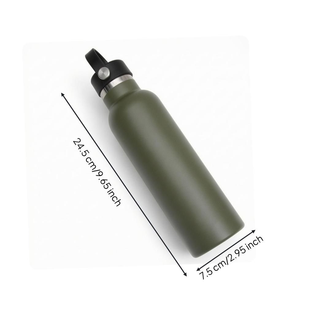 Insulated Water Bottle with Loop Cap Safe Materials for Gym