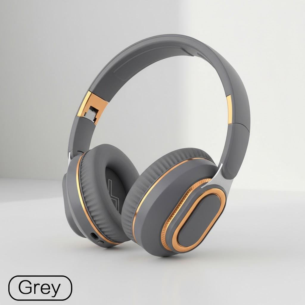 

Wireless Gaming Headset with Mic Immersive Esports Audio for PC Music Portable Wireless Experience сірий