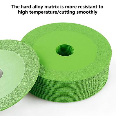 100mm Cutting Saw Blade Ultra-thin Inner Hole Glass Diamond Cutting Disc for Workshop