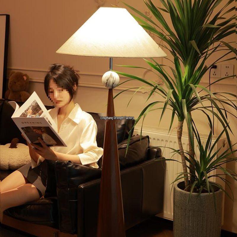 Wabi-Sabi Minimalist Floor Lamp: Modern Atmosphere Light for Living Room & Bedroom