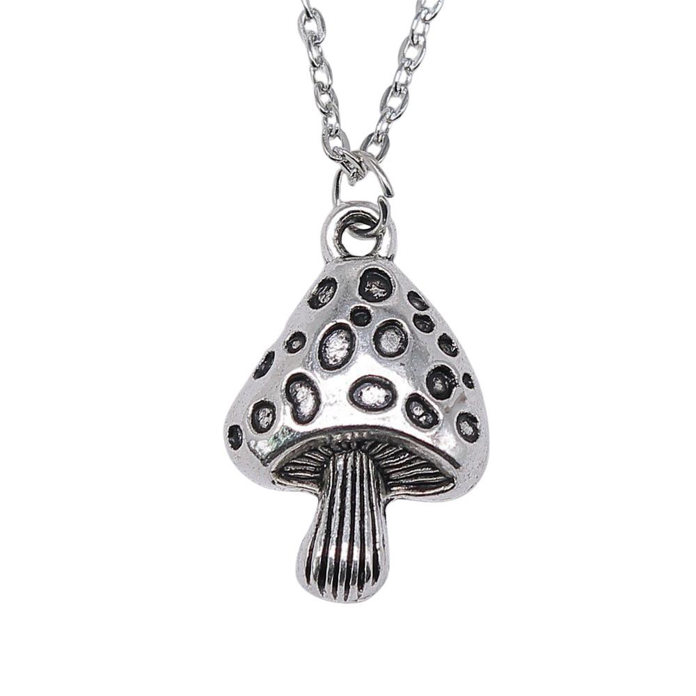 Necklace On The Neck 43cm Chain Clover Mushroom Leaf Kids' Jewelry Materials QN016