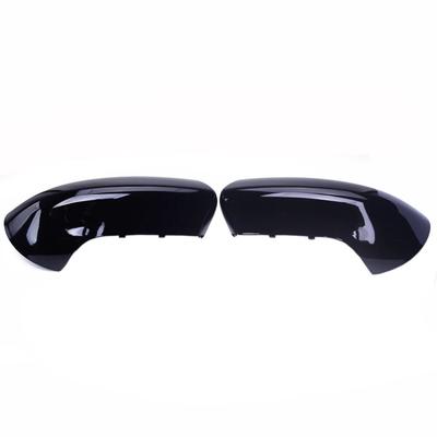 1Pair Primer Gray Door Wing Mirror Cover Replacement For Nissan Qashqai J10 2007-2014 Rear Mirror Shell Case Trim Gloss Black