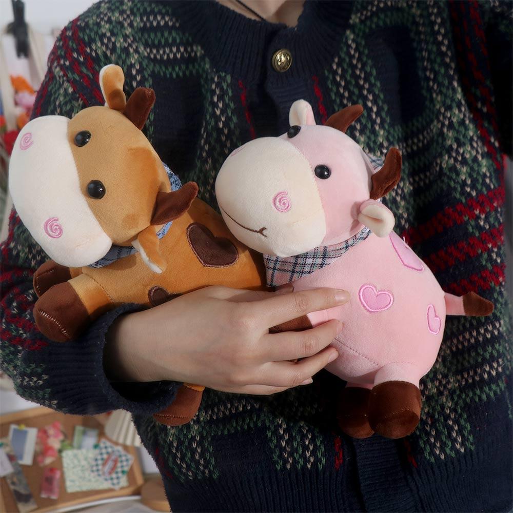 Toy For Girls Stuffed Animals Cow Plush Toy Cattle Plush Toy Animal Plush Doll Bull Plush Doll