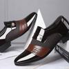 Large Size Fashionable Men's Office Formal Shoes Low Cut Daily Comfortable Pointed Multifunctional Men's Wedding Men's Shoes
