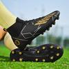 New football shoes men's and women's adult high-top long nails AG youth broken nails TF professional football game training shoes